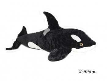 им Кит арт. 16102-209 Косатка черно-белая 80 см в пак. им Кит арт. 16102-209 Косатка черно-белая 80 см в пак.