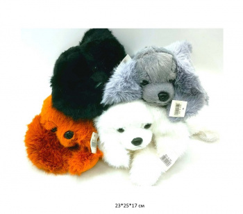 им Собака арт. BO-4-30 Спаниель цвета микс 23*25*17 см в пак._