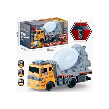 Бетономешалка на р/у арт. 60194A Звук, свет. в кор. 33,2*10*18 Бетономешалка на р/у арт. 60194A Звук, свет. в кор. 33,2*10*18