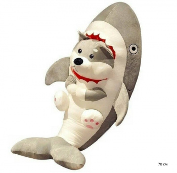 им Собака арт. 230312-2 В костюме акулы 70 см в пак.) им Собака арт. 230312-2 В костюме акулы 70 см в пак.)