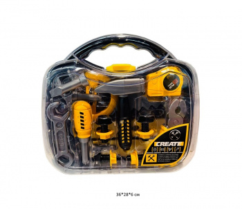 Набор инструментов арт. 0223-16 В пластик. чемодане•