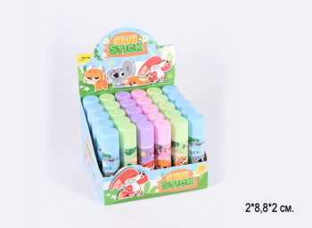 кц_Клей-карандаш арт. YL242118-9 "Зверушки" 8 гр (30 шт.) коробка кц_Клей-карандаш арт. YL242118-9 "Зверушки" 8 гр (30 шт.) коробка