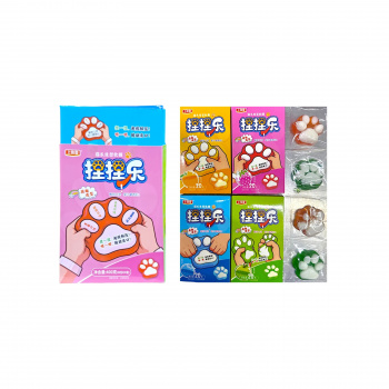 Мармелад арт. 082098 Кисло-сладкий фруктовый "Лапка" вкусы микс 20 г 20 шт. в кор.*