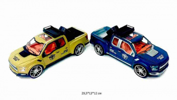 Машина инерц. арт. 93-2 Спецслужбы пикап в ассортименте  29,5*13*12 в пак._/72 шт./