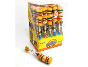 Мармелад арт. 800005/00531/791243/170011 "Гамбургер" на палочке 20 шт. в кор.,