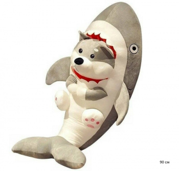 им Собака арт. 230312-3 В костюме акулы 90 см в пак.) им Собака арт. 230312-3 В костюме акулы 90 см в пак.)