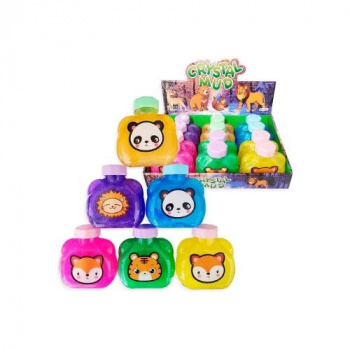 Лизун арт. 19-31 Банка "Зоопарк" 295 г 10*9,5 см (12 шт.) шоубокс Лизун арт. 19-31 Банка "Зоопарк" 295 г 10*9,5 см (12 шт.) шоубокс