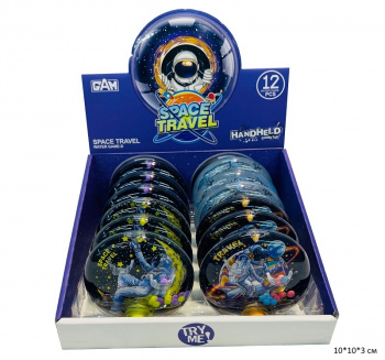 Игра водная арт. 2586D-H12 "Космос" в ассортименте (12 шт.) шоубокс•
