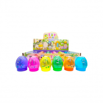 Лизун арт. 19-41 Банка "Яйцо динозавра" 60 г 5,5*3,5 см (24 шт.) шоубокс Лизун арт. 19-41 Банка "Яйцо динозавра" 60 г 5,5*3,5 см (24 шт.) шоубокс