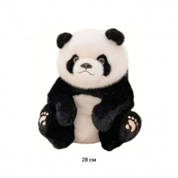 им Панда арт. 19219-2-209 Черная сидит 6-палые следы 28 см в пак. им Панда арт. 19219-2-209 Черная сидит 6-палые следы 28 см в пак.