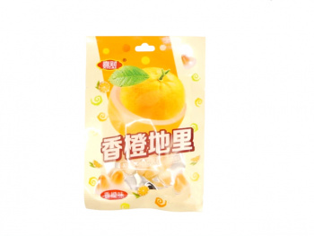 Конфета арт. 080699-5 Жевательные бобы "Апельсин" 30 г 20 шт. упаковка*