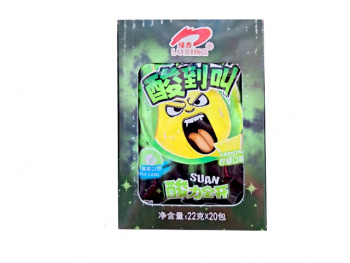 Конфета арт. 101975 Кислая "Лимон" 22 г 20 шт. в кор.'*#