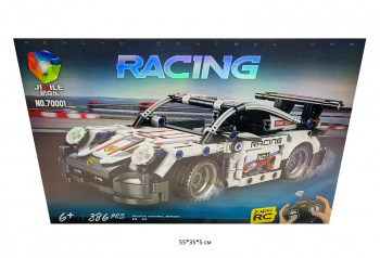 Конструктор арт. 70001 Автомобиль 386 дет. на р/у в кор.• Конструктор арт. 70001 Автомобиль 386 дет. на р/у в кор.•