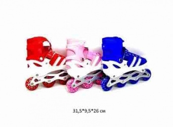 Ролики арт. KML203-4L Цвета микс размер L_