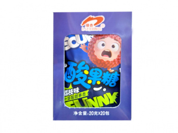 Конфета арт. 102132 Кислая "Личи" 20 г 20 шт. в кор.*