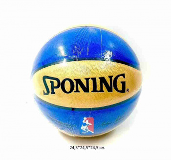 Мяч баскетбольный арт. 25177-1 Размер 24,5 см в пак._