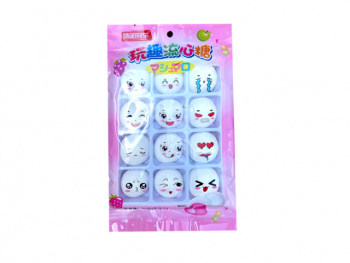 Маршмеллоу арт. 703346 Клубничная Мордашка 68 г 12 шт в пачке;