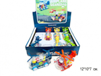 Вертолет инерц. арт. SR878-19 В ассортименте шестеренки (8 шт.) шоубокс•=