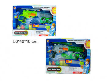 Оружие арт. 582B Бластер с мягкими пулями в кор.• Оружие арт. 582B Бластер с мягкими пулями в кор.•