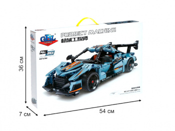 Конструктор арт. KY1092 Автомобиль инерц. 480 дет. в кор.•