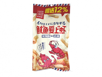 Чипсы арт. 108870 Хрустящие Кальмар и креветка 20 шт. упаковка*#