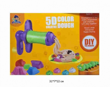 Пластилин арт. 6561B Игровой набор с формочками в кор.~ Пластилин арт. 6561B Игровой набор с формочками в кор.~