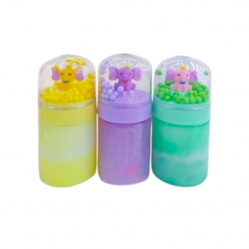 Лизун арт. 61-2 Банка с шариками "Слоник" 170 г 12 см (12 шт.) шоубокс Лизун арт. 61-2 Банка с шариками "Слоник" 170 г 12 см (12 шт.) шоубокс