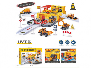 Парковка арт. 652-J26 "Строительная площадка" в кор. 38*6,5*24 Парковка арт. 652-J26 "Строительная площадка" в кор. 38*6,5*24