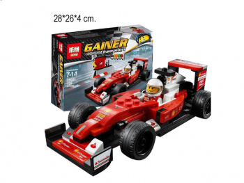 Конструктор арт. 28001 Автомобиль 198 дет. в кор.•