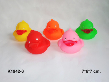 Игрушка резиновая арт. 1942-3 Набор Утята в пак._