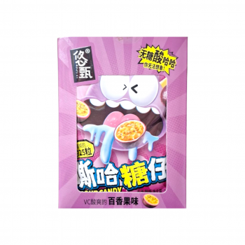 Конфета арт. 381767/389729 Кислая маракуйя 23 г 20 шт. в кор.'