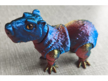 Фигурка 3Д арт. 601-209 Капибара подвижная 10 см в пак.