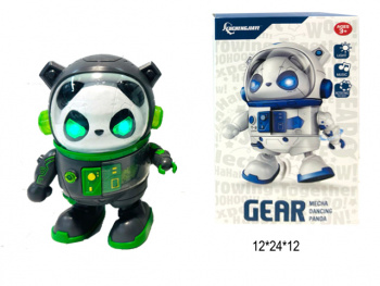Панда арт. TA-3 Робот Панда на батар. свет, звук в кор.•/72 шт./