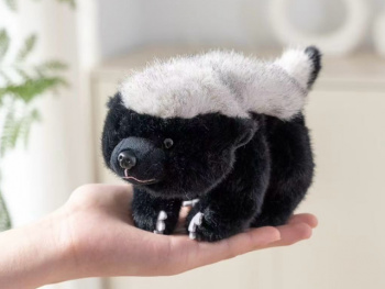 им Барсук арт. 209704 Черно-белый 18 см в пак.