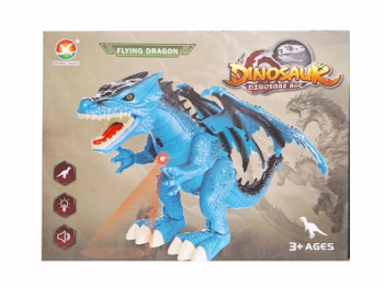 Динозавр арт. 666-39 "Летающий дракон" на батар. свет, звук в кор.=