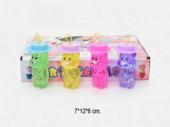 Лизун арт. 2210-25 Медведь в шляпе (12шт) в кор.=