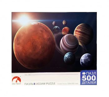 Пазл арт. PT06-3 Фантастический космос 50*36 см 500 дет. в кор.=