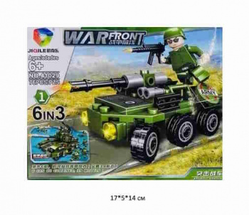 Конструктор арт. 41029-1 Военная техника 76 дет. в кор.~ Конструктор арт. 41029-1 Военная техника 76 дет. в кор.~