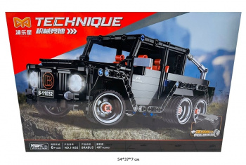 Конструктор арт. 11032 Автомобиль инерц. 497 дет. в кор.• Конструктор арт. 11032 Автомобиль инерц. 497 дет. в кор.•