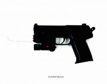 Оружие арт. SP3855-M+ Пистолет с лазерным прицелом в пак._