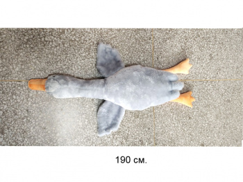 им Гусь арт. 209210 Серый светлый 190 см в пак.