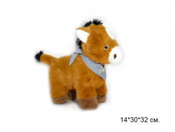 им Ослик арт. 209197 Коричневый с платочком на шее 30*32 см в пак. им Ослик арт. 209197 Коричневый с платочком на шее 30*32 см в пак.