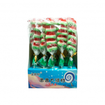 Мармелад арт. 313521-1 "Дольки арбуза" на палочке 20 г 20 шт. в кор.*