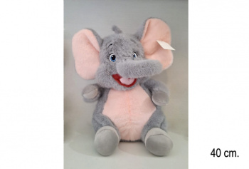 им Слон арт. 1618/40 Улыбка 40 см в пак.