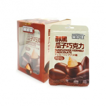 Шоколад арт. 303274/303243-3 Семечки в шоколаде 22 г 20 шт. в коричневой кор.;