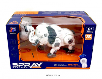 Слон на р/у арт. 128A-40 Интерактивный свет, звук, пар в кор._ Слон на р/у арт. 128A-40 Интерактивный свет, звук, пар в кор._