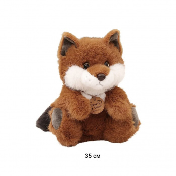 им Лиса арт. 02013-209 Сидит с медальоном 35 см в пак. им Лиса арт. 02013-209 Сидит с медальоном 35 см в пак.