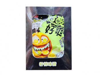 Конфета арт. 330598-3 "Лимон" кислая 20 шт. упаковка'#