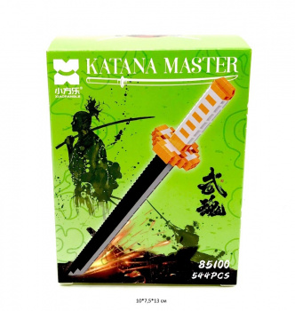 Конструктор арт. 85100 Микро Меч самурайский 544 дет. в кор._ Конструктор арт. 85100 Микро Меч самурайский 544 дет. в кор._