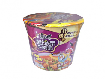 Лапша арт. 414078 БП Острая говядина в кисло-сладким соусе 101 г в банке*#